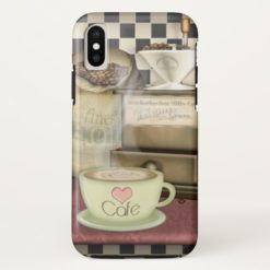 Coffee Lover Caf iPhone X Case